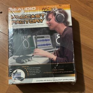 Podcast Factory - Silver and Black